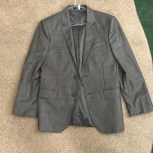 Men’s Express Photographer Gray Suit Jacket! Great condition no wear and tear